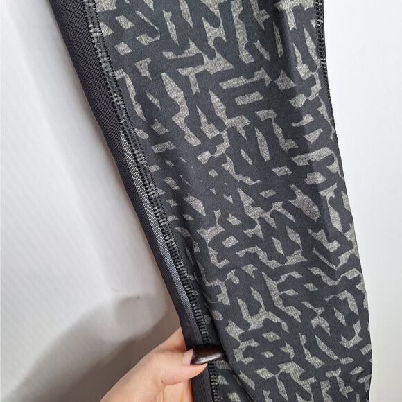 Lululemon Running In The City 7/8 Tight Full-On Luxtreme Heathered Net Pop 6 - Picture 11 of 15